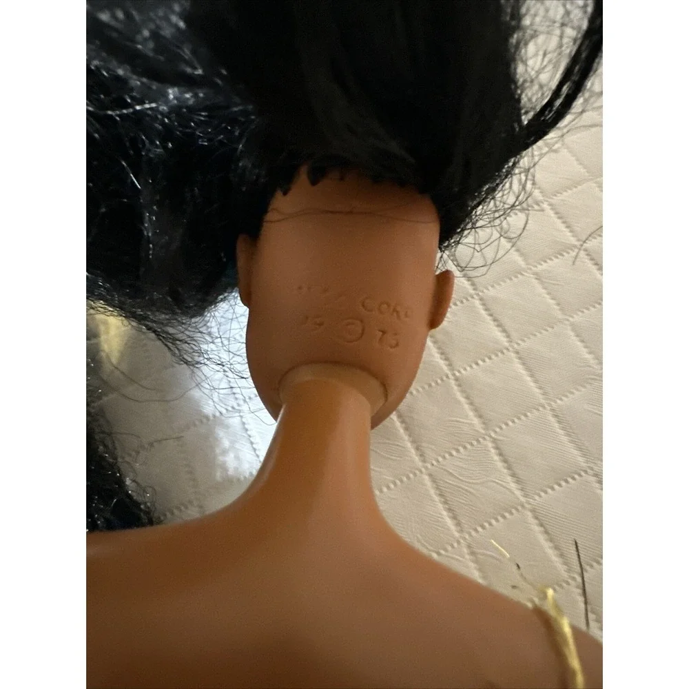 Cher Doll‎ MEGO 1975 w/ Gold Jumpsuit Clothing Vintage movable Hands
